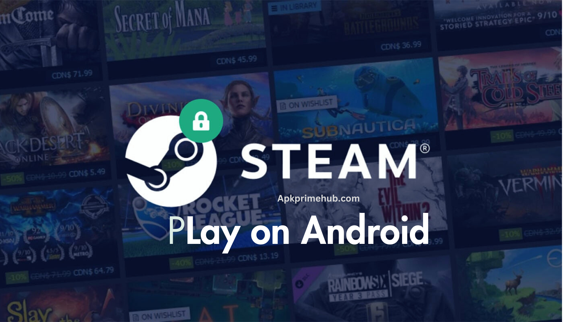 How to play steam games on android without streaming